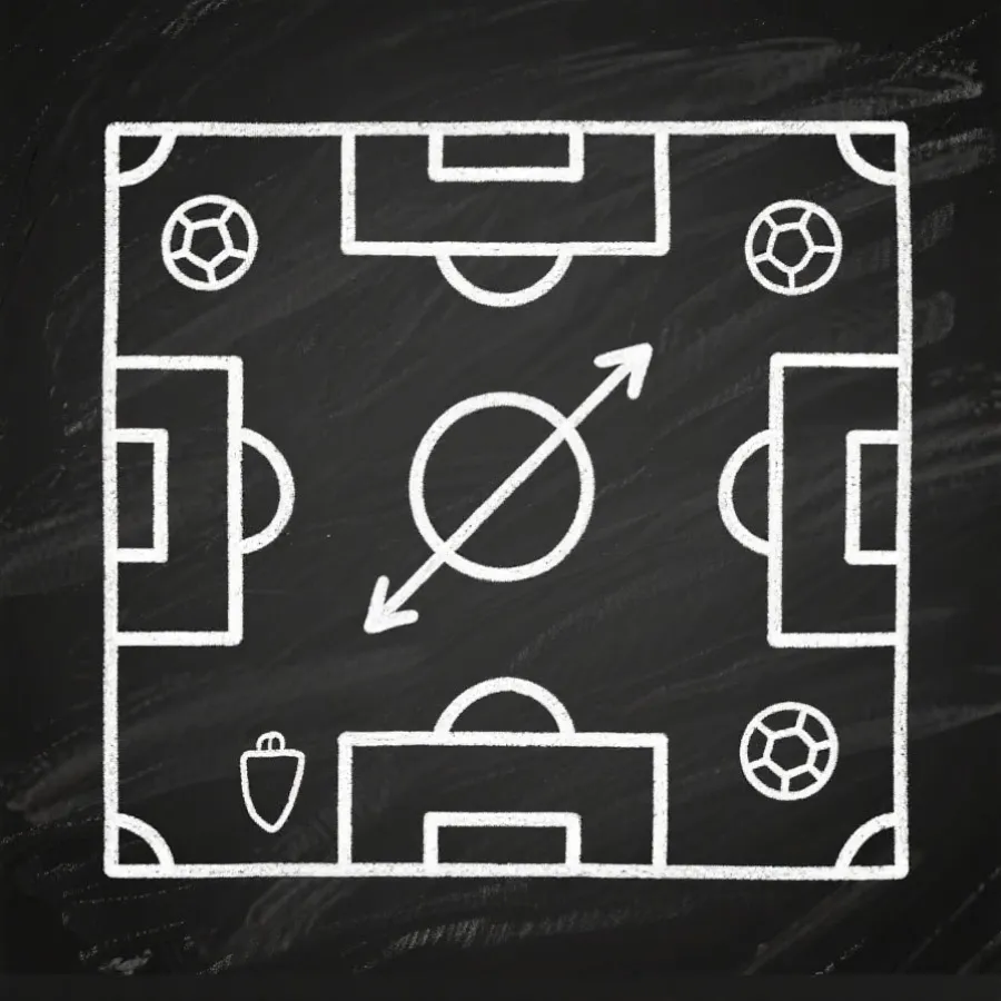 比赛数据与战术示意图